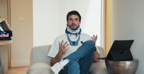 Pedí ver la caída y me di cuenta de la suerte que había tenido