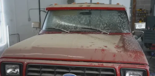 Ford, Ford Ranger, Ford F-250, US man locked away his Ford F-250 Ranger XLT in a container for 20 years and couldn't believe it when he finally let it out