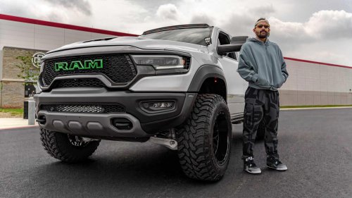 Trae Young’s custom Ram TRX blends Hellcat muscle with hometown pride