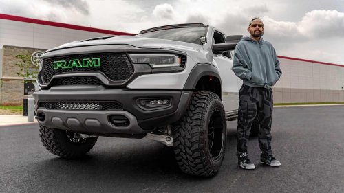 Trae Young’s custom Ram TRX blends Hellcat muscle with hometown pride
