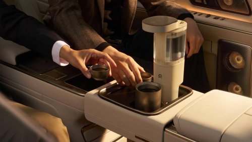 China's new Range Rover fighter has 47-speakers and a bespoke tea set