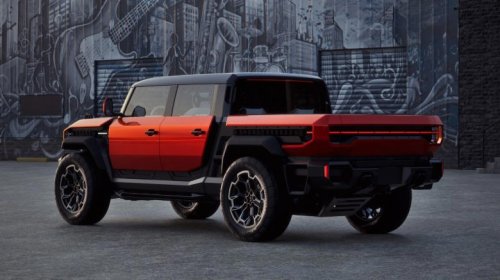GMC, Hummer, SUV, GMC says its new, smaller Hummer X truck and SUV concepts are purely for show with no production intent... sure, Jan