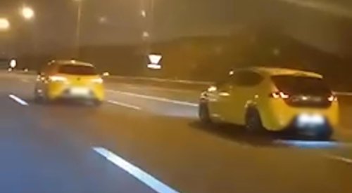 Hasta 500 personas, coches modificados y 11 jóvenes detenidos: así funcionaba esta red de carreras ilegales