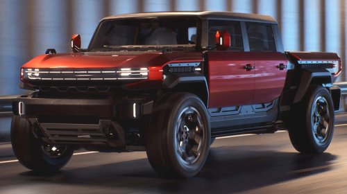 GMC, Hummer, SUV, GMC says its new, smaller Hummer X truck and SUV concepts are purely for show with no production intent... sure, Jan