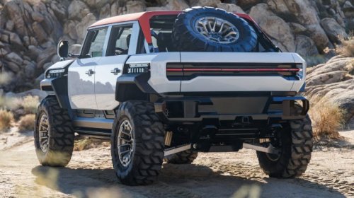 Hummer, SUV, GMC says its new, smaller Hummer X truck and SUV concepts are purely for show with no production intent... sure, Jan