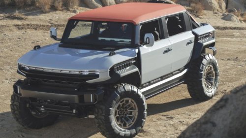 GMC, Hummer, SUV, GMC says its new, smaller Hummer X truck and SUV concepts are purely for show with no production intent... sure, Jan