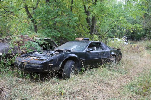 Tesoros encontrados en Ron's Auto Salvage en Allison, Iowa