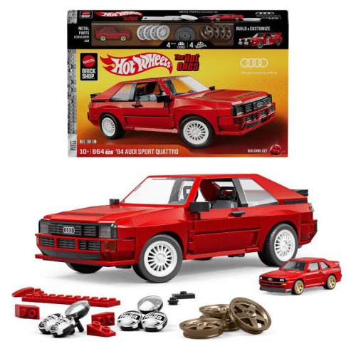 Mattel adds icons to brick shop with Miura, Supra, Quattro, and more