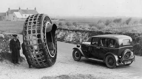 The history behind the most bizarre single-wheeled vehicle ever conceived