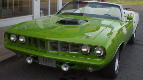 This rare 1971 Plymouth Hemi ’Cuda convertible became Mopar royalty