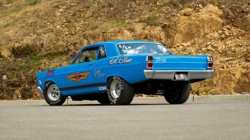 Ford's 427 side-oiler street car almost nobody saw race