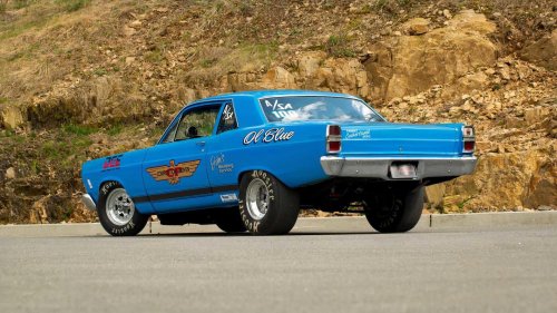 Ford's 427 side-oiler street car almost nobody saw race