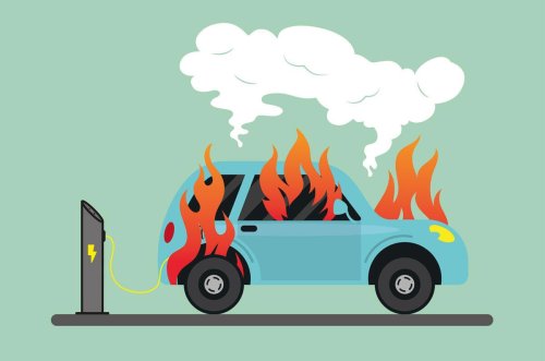 ¿Cuál es el riesgo de incendio de los vehículos eléctricos?