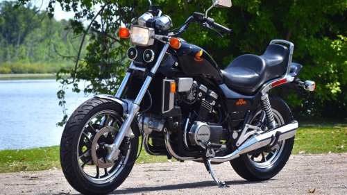 The first mass-produced motorcycle to use a factory V4 engine