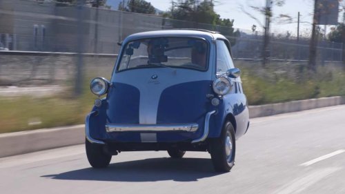 Jay Leno drives BMW's ultimate big block—and it only makes 13 horsepower