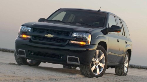 The boring family SUV that came stuffed with a Corvette V8 from the factory