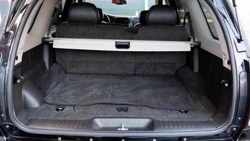 The boring family SUV that came stuffed with a Corvette V8 from the factory
