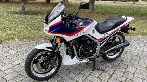 The first mass-produced motorcycle to use a factory V4 engine