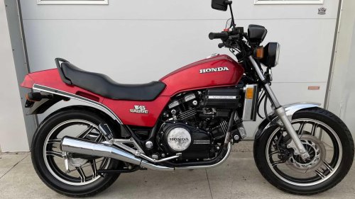 The first mass-produced motorcycle to use a factory V4 engine
