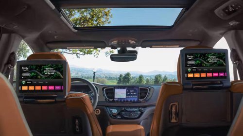 16 new cars that come with rear seat entertainment systems