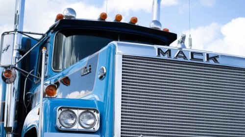 How much horsepower does a Mack truck have?