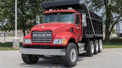 How much horsepower does a Mack truck have?