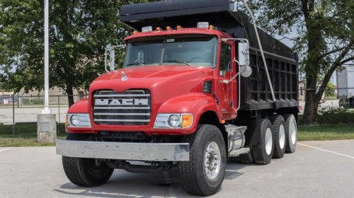 How much horsepower does a Mack truck have?