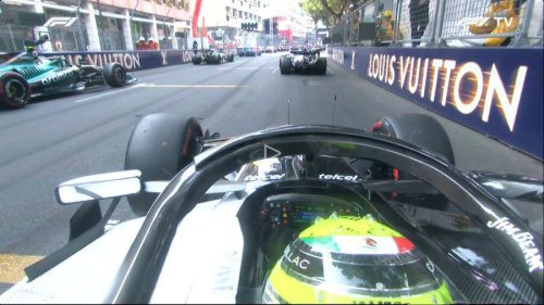 Así quedó Checo Pérez en el GP de Mónaco ¿en qué posición finalizó?