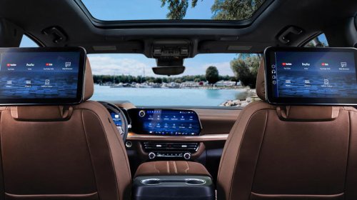 16 new cars that come with rear seat entertainment systems