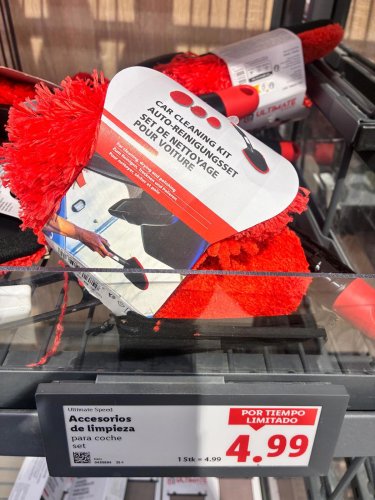 He encontrado estos accesorios para el mantenimiento del coche que arrasan en Lidl: cuestan menos de cinco euros y quedan muy pocos