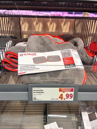 He encontrado estos accesorios para el mantenimiento del coche que arrasan en Lidl: cuestan menos de cinco euros y quedan muy pocos
