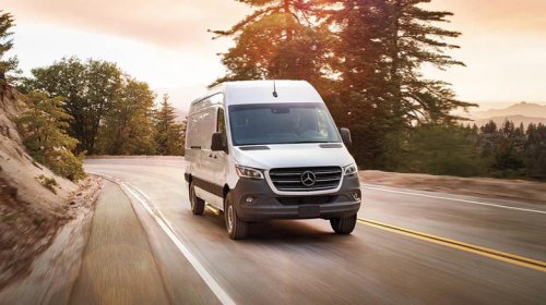 How much can you tow with a Mercedes Sprinter van?