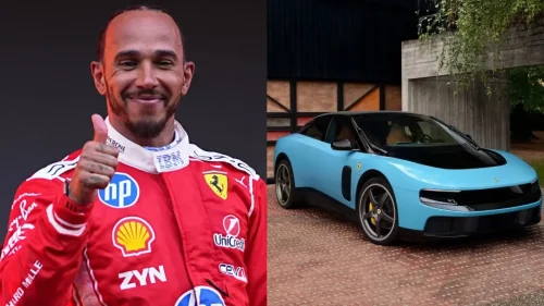 Lewis Hamilton, piloto de Fórmula 1, sobre el Ferrari Luce: “A algunos de mis amigos les gusta... otros son más tradicionales”
