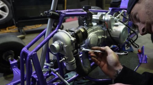 Tiny engines require tiny turbos, and this turbo might be the tiniest