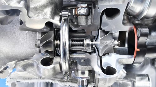 Tiny engines require tiny turbos, and this turbo might be the tiniest