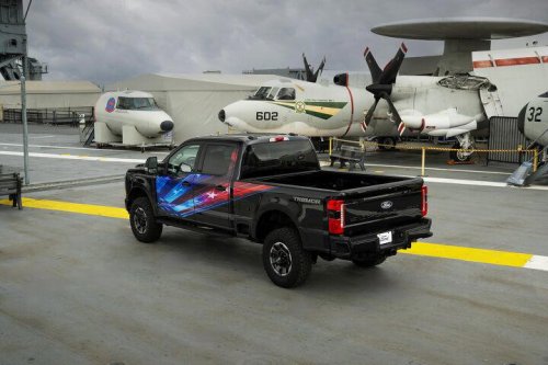 2027 Ford Super Duty goes full-patriotic for a good cause