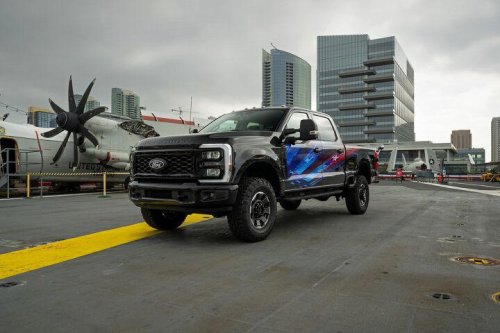 2027 Ford Super Duty goes full-patriotic for a good cause