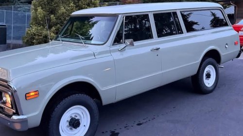 GMC, At $37,500, is this 1972 GMC Suburban a resto-mod for the rest of us?