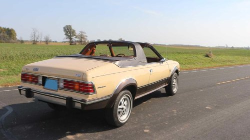 AMC once shipped sedans from Wisconsin to Florida just to cut their roofs off