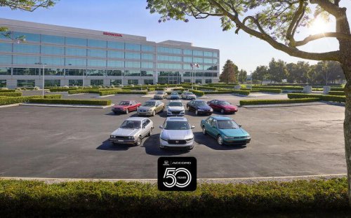 Honda celebrates Accord's big 5-0 anniversary