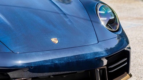 Porsche made a 911 look like worn blue jeans for Toy Story 5