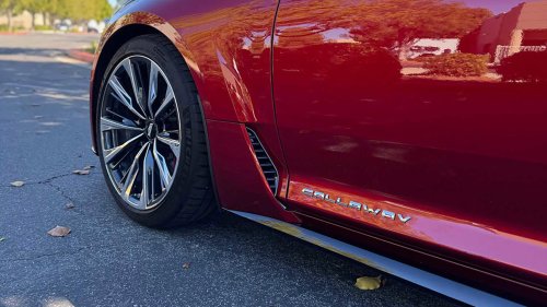 Cadillac, Callaway gives Cadillac's V8 muscle sedan a 780-HP sendoff
