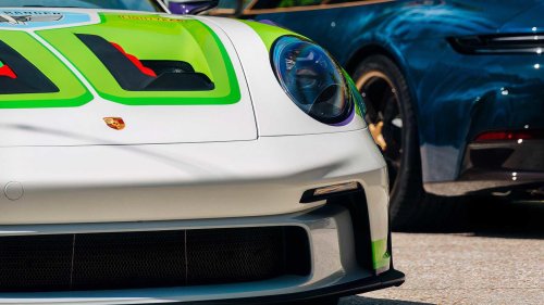 Porsche, Porsche 911, Porsche made a 911 look like worn blue jeans for Toy Story 5