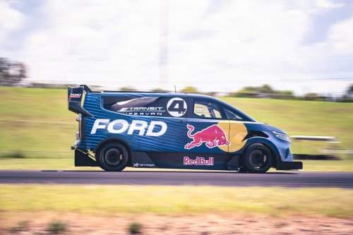 La próxima arma de Ford para Pikes Peak podría incorporar un motor de combustión