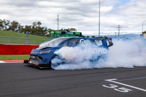 Ford's next Supervan could ditch the EV powertrain for a gas engine