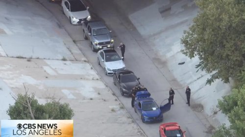 LAPD arrests 86, impounds 72 vehicles for illegal LA River photo shoot with some drivers 'being idiots'