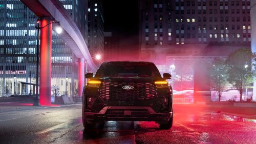 Ford’s new Explorer ST sinister package has aftermarket attitude with factory warranty