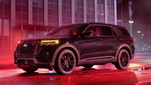 Ford’s new Explorer ST sinister package has aftermarket attitude with factory warranty