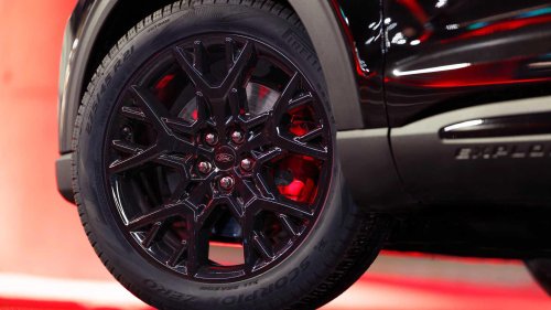 Ford, SUV, Ford unveils 2027 Explorer ST sinister package for performance SUV enthusiasts