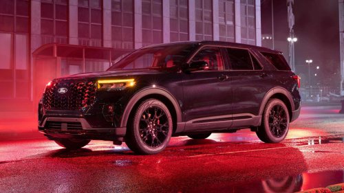 Ford unveils 2027 Explorer ST sinister package for performance SUV enthusiasts